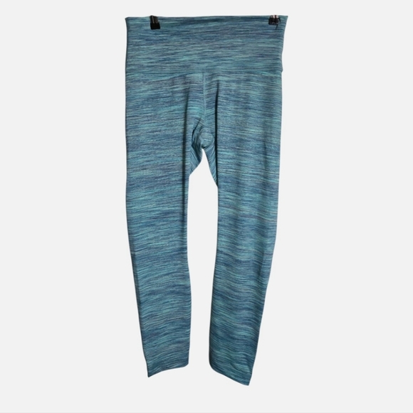 lululemon athletica Heathered Aqua High-Rise Leggings - Picture 3 of 5
